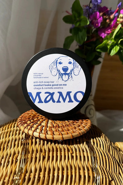 Mamo Anti-Itch Dog Shampoo Bar – Chaga, Arnica & Centella