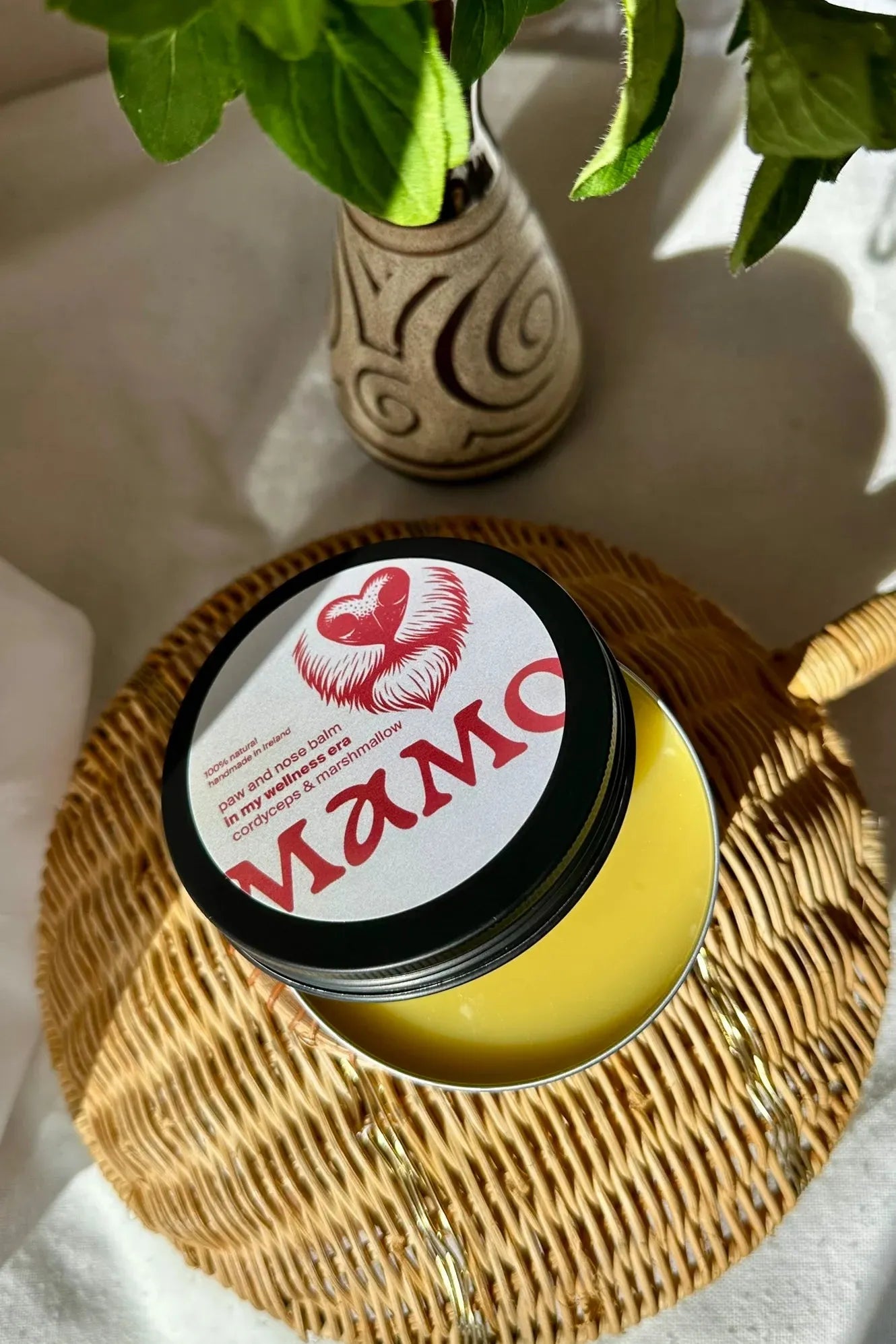 Mamo Dog Paw & Nose Balm – Cordyceps & Marshmallow