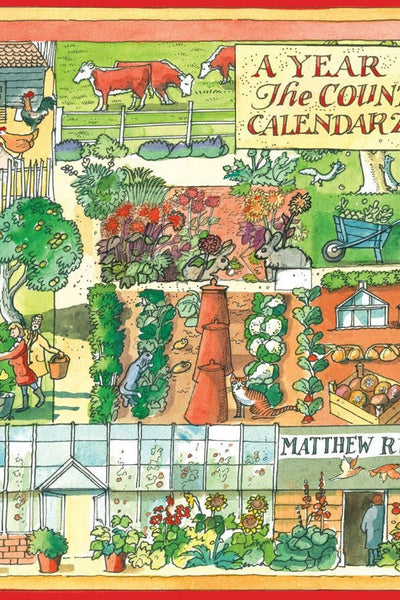 Matthew Rice a Year In The Country Wall Calendar 2024-Books-Ohh! By Gum - Shop Sustainable
