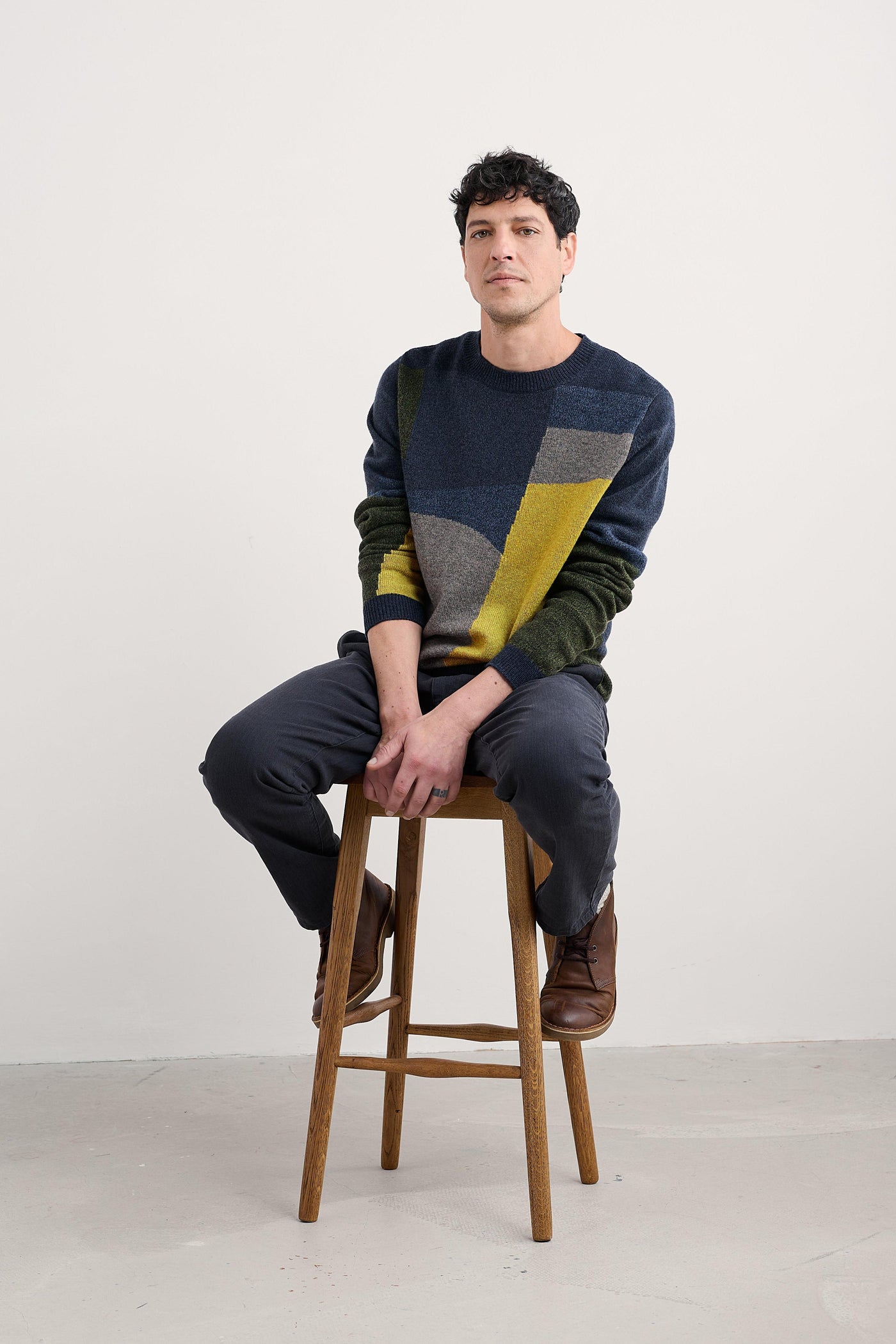Seasalt Men's Carn Gloose Gorse Multi