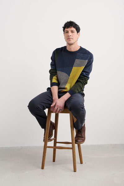 Seasalt Men's Carn Gloose Gorse Multi