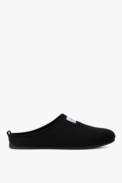 Mercredy Mens Black Slippers-Mens-Ohh! By Gum - Shop Sustainable