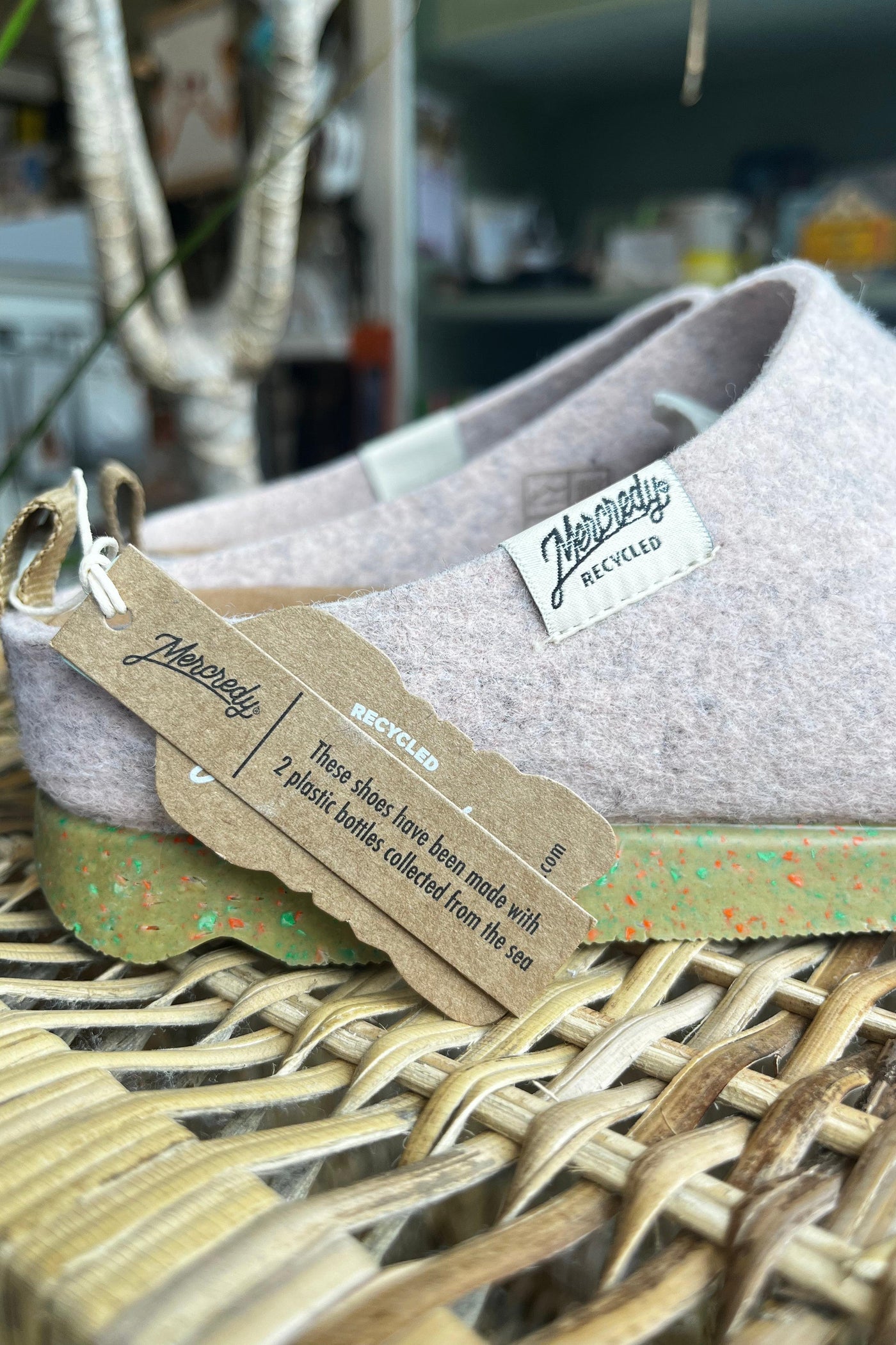 Mercredy Slipper Grey Pink