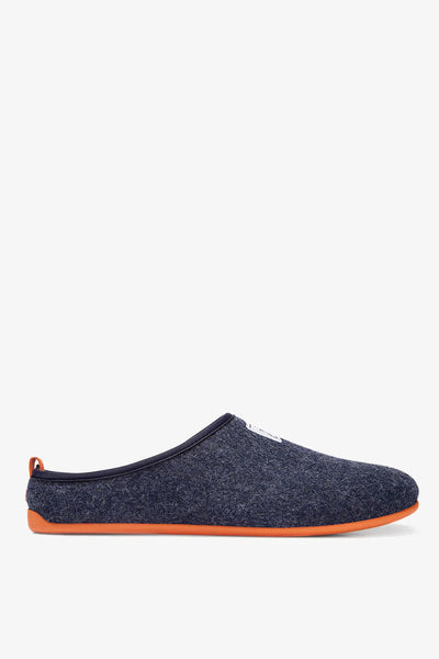 Mercredy Slipper Navy/Orange - Womens-Womens-Ohh! By Gum - Shop Sustainable