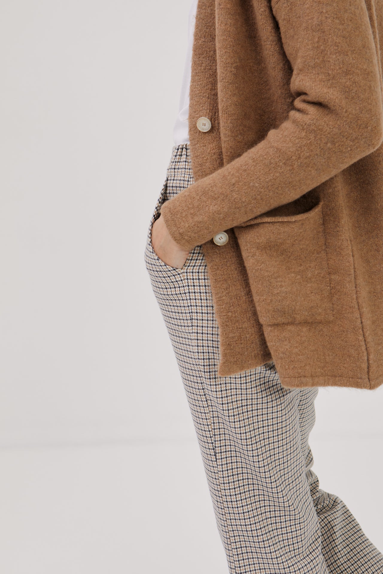 Mus & Bombon AGÓN4 CHECK PANTS-Womens-Ohh! By Gum - Shop Sustainable