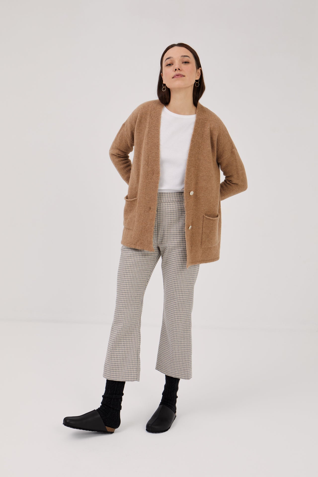 Mus & Bombon AGÓN4 CHECK PANTS-Womens-Ohh! By Gum - Shop Sustainable