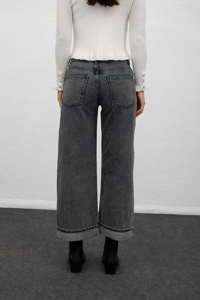Mus & Bombon Anthracite Xuhui Trousers
