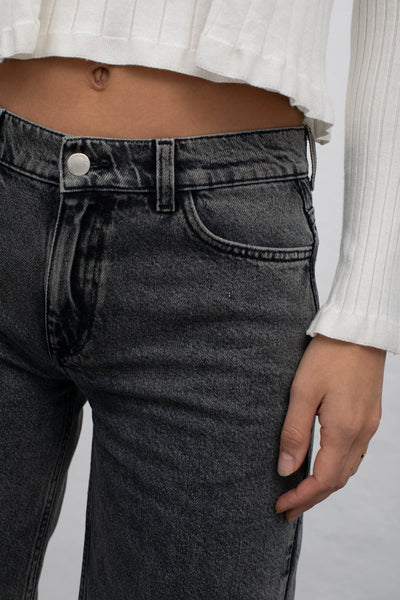 Mus & Bombon Anthracite Xuhui Trousers