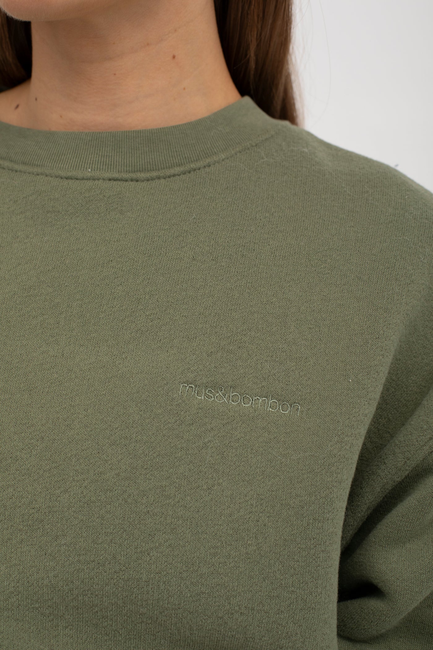 Mus & Bombon Dark Green Enmore Sweatshirt