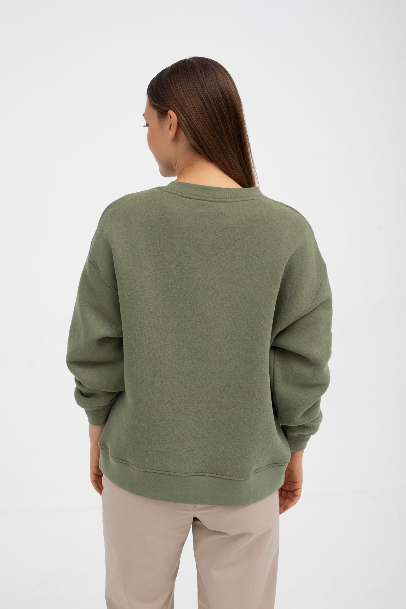 Mus & Bombon Dark Green Enmore Sweatshirt