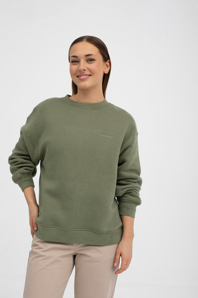 Mus & Bombon Dark Green Enmore Sweatshirt