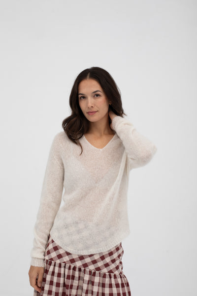 Mus & Bombon Ecru Trevi Jumper
