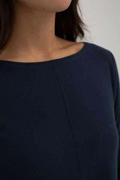 Mus & Bombon Navy Leith Top
