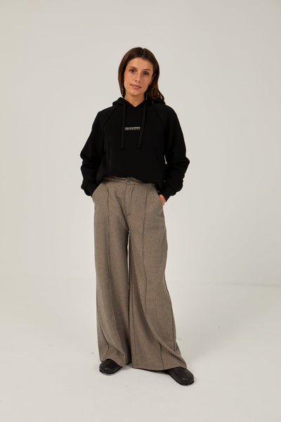 Mus & Bombon OROSO4 GREY PANTS-Womens-Ohh! By Gum - Shop Sustainable