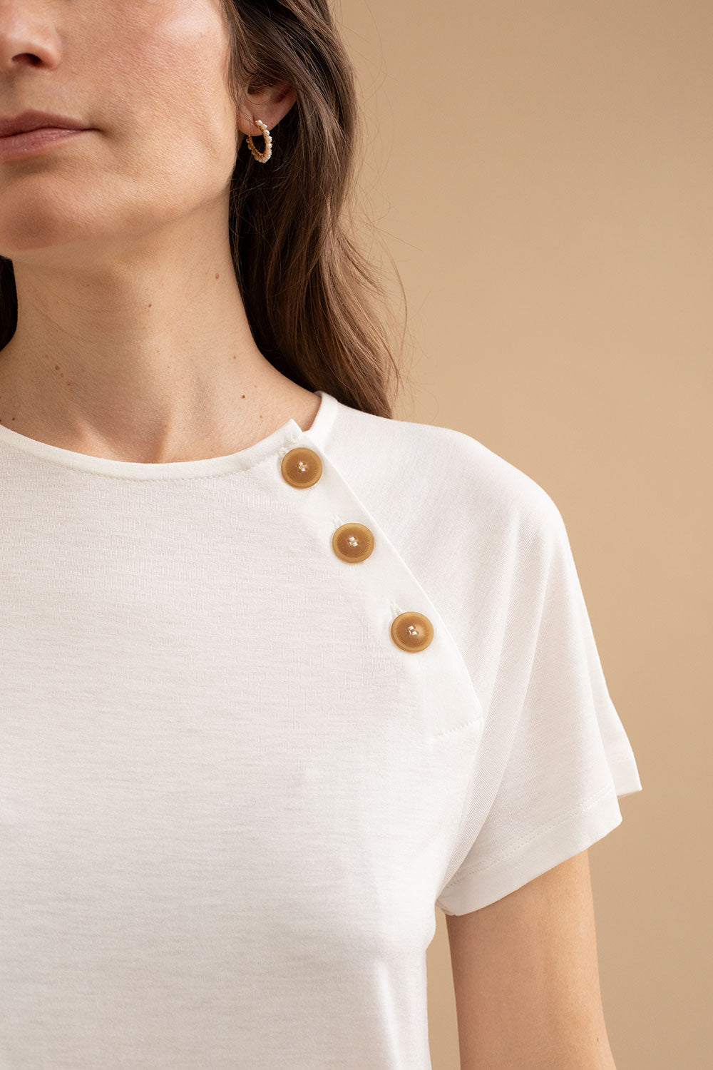 Mus & Bombon Solta White Top-Womens-Ohh! By Gum - Shop Sustainable