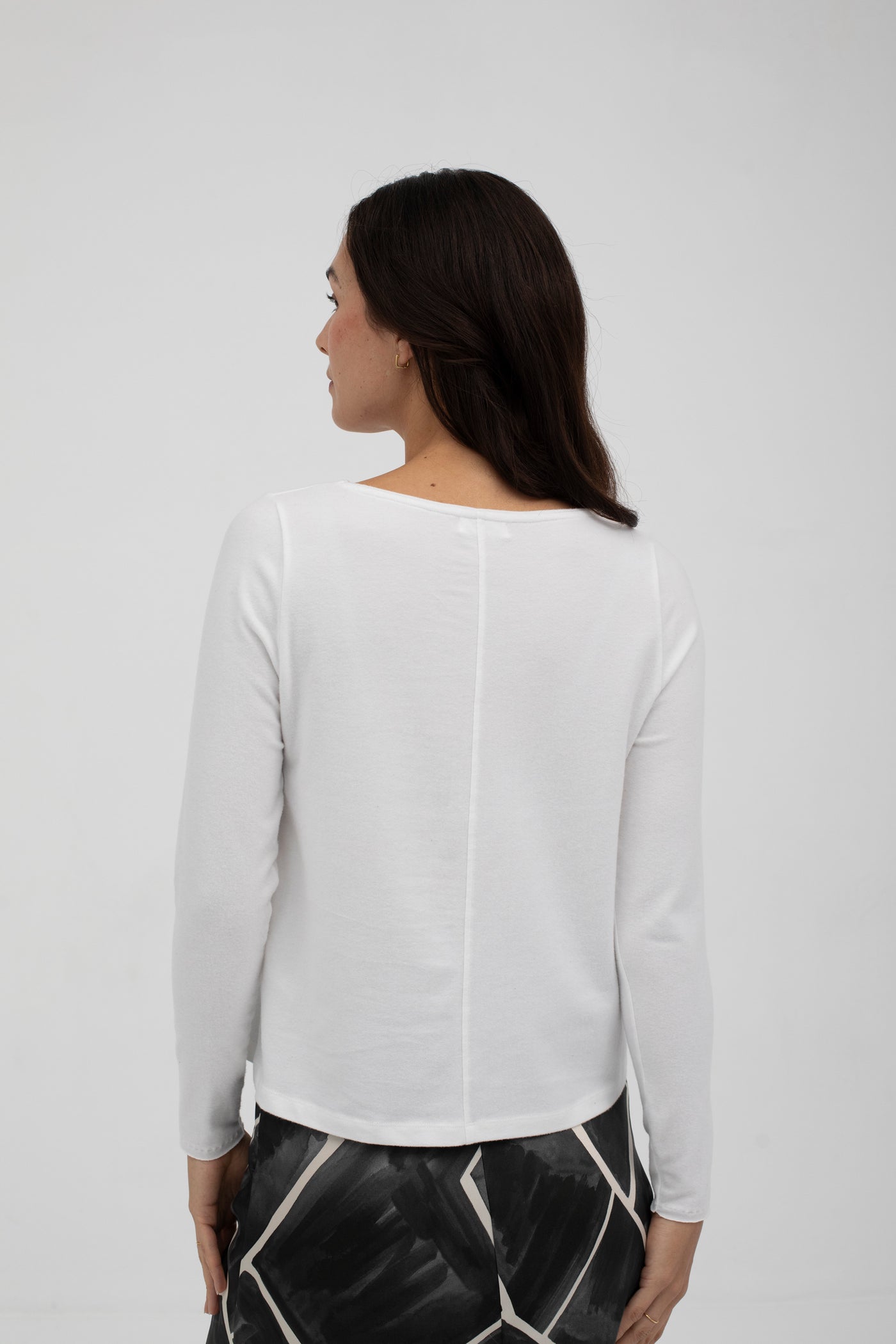 Mus & Bombon White Leith Top