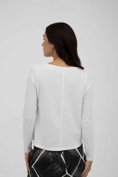 Mus & Bombon White Leith Top