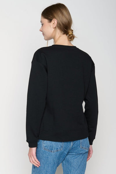 Greenbomb Nature High Sea (Canty/Pullover/GOTS) | Black
