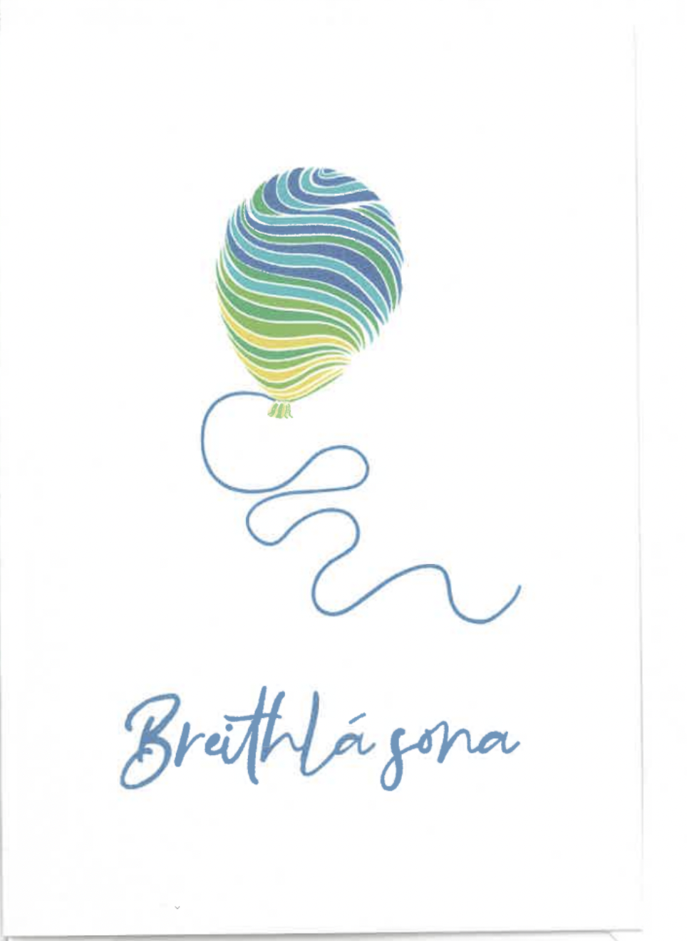 Nine Arrow Breithlá Sona Happy Birthday Blue Greeting Card-Gifts-Ohh! By Gum - Shop Sustainable
