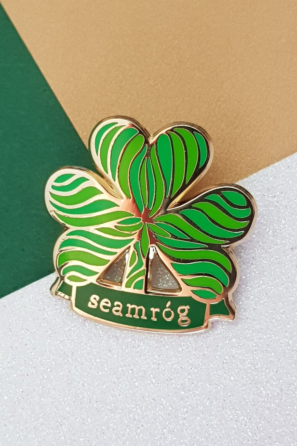 Nine Arrow Seamróg | shamrock - Enamel Pin-Gifts-Ohh! By Gum - Shop Sustainable