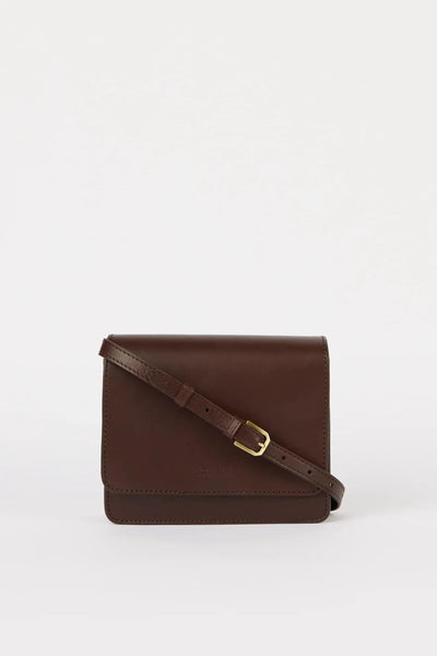 O MY BAG Audrey Mini ­ Chocolate Classic Leather