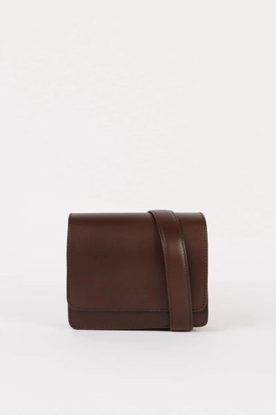O MY BAG Audrey Mini ­ Chocolate Classic Leather