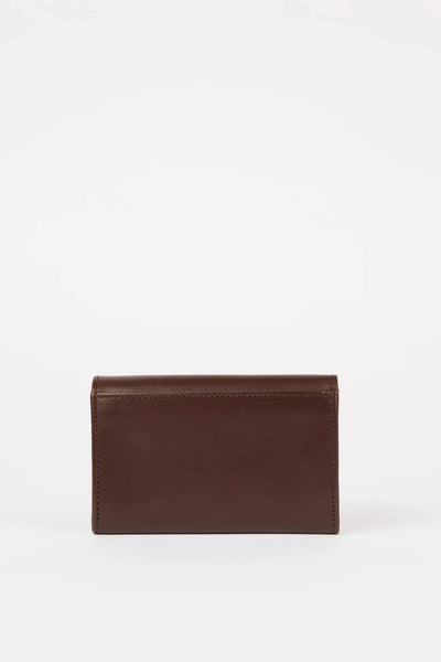 O MY BAG Jo's Purse ­Chocolate Classic Leather