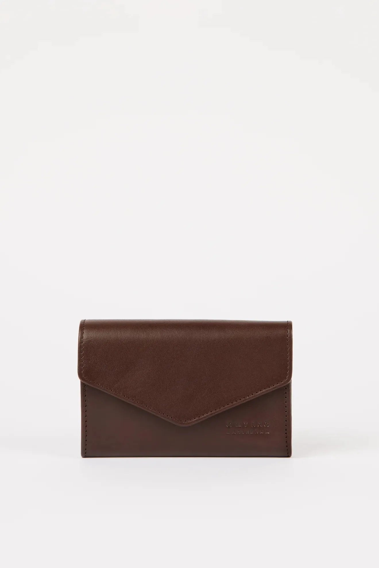 O MY BAG Jo's Purse ­Chocolate Classic Leather