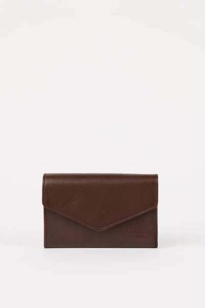 O MY BAG Jo's Purse ­Chocolate Classic Leather