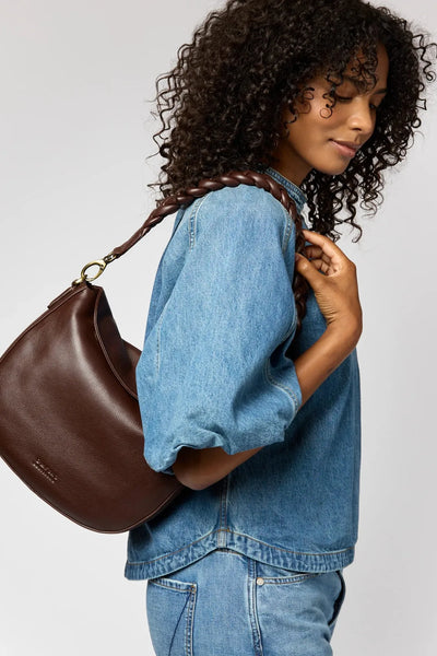 O MY BAG Lana ­Chocolate Soft Grain