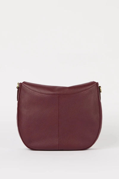 O MY BAG Lana ­Dark Cherry Soft Grain