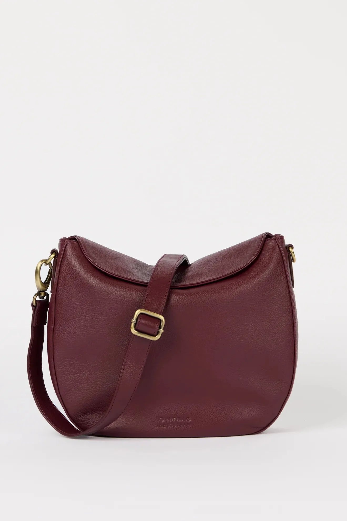 O MY BAG Lana ­Dark Cherry Soft Grain