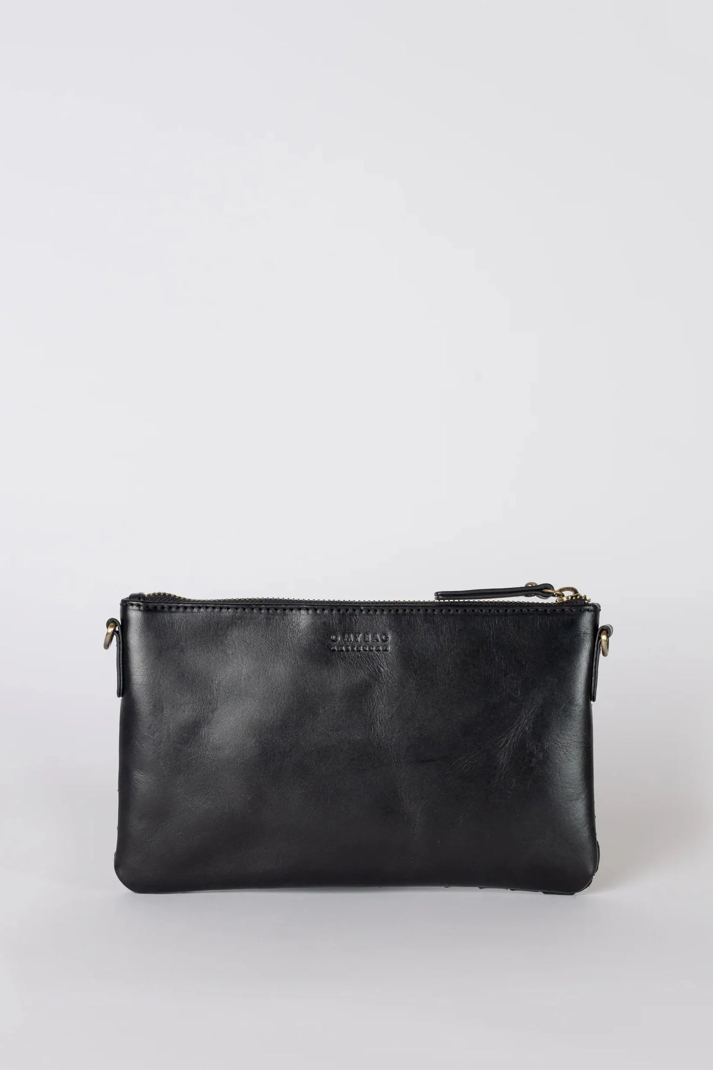O MY BAG Lexi ­ Black Woven Classic Leather