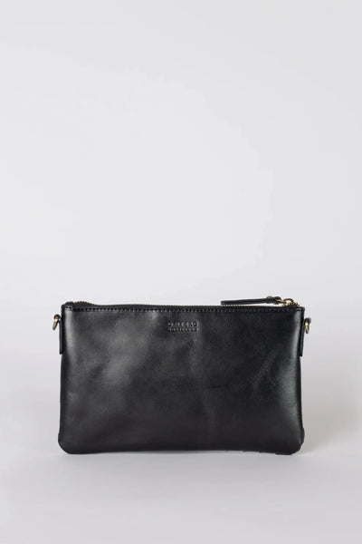 O MY BAG Lexi ­ Black Woven Classic Leather