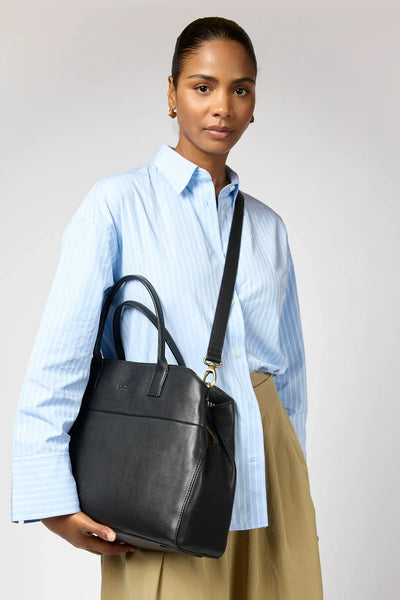 O MY BAG Rita ­Black Soft Grain