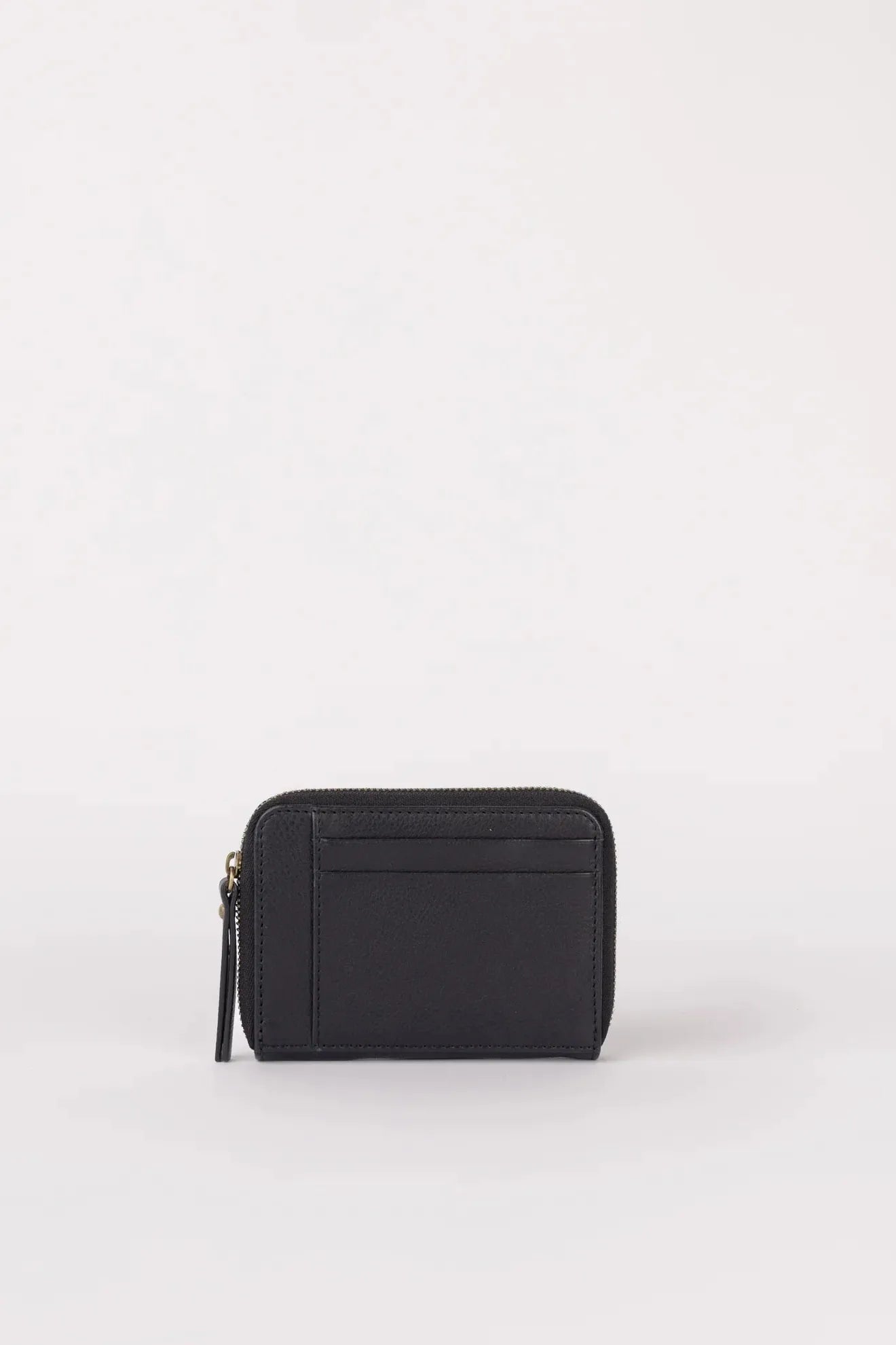 O MY BAG Robbie Wallet ­Black Soft Grain