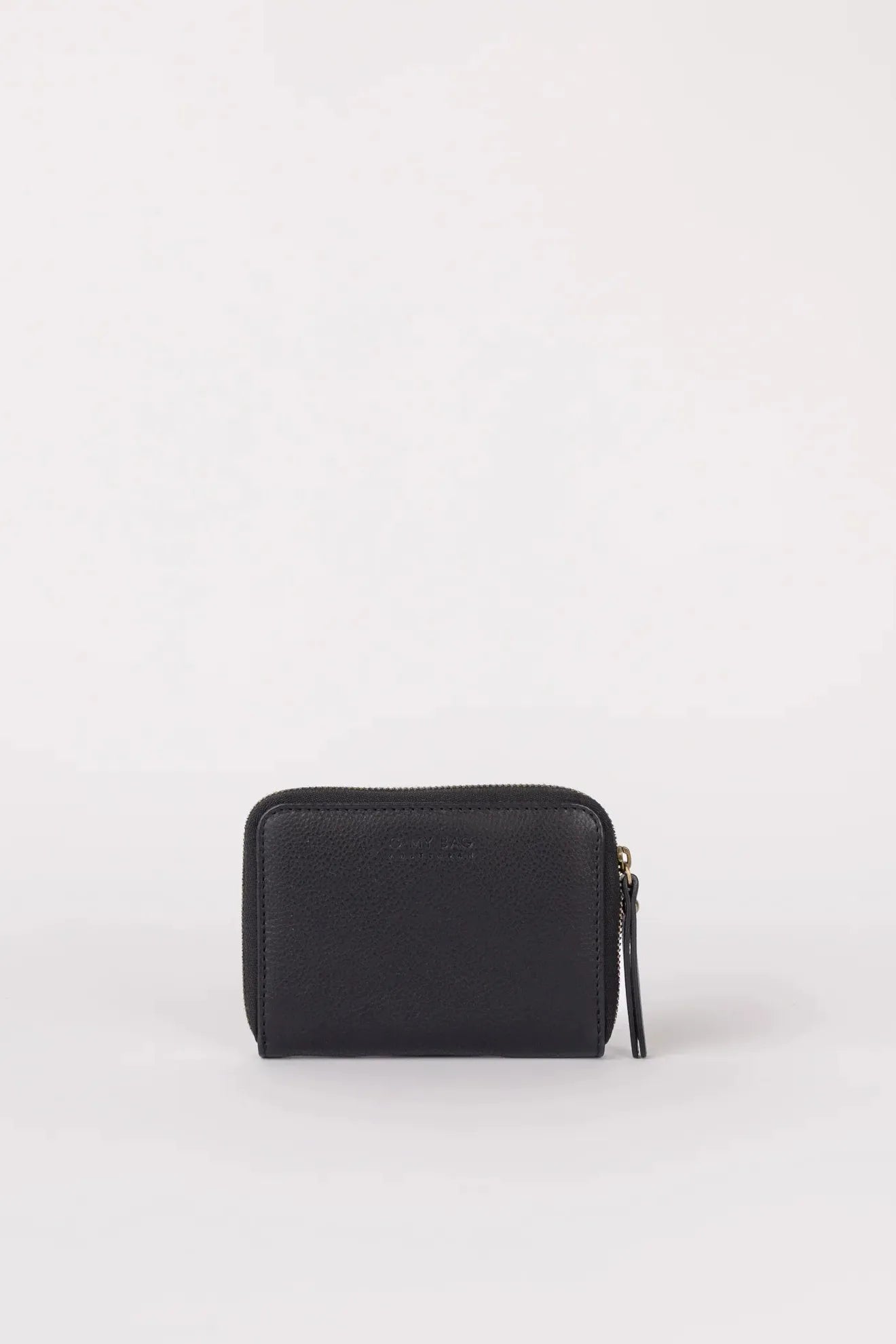 O MY BAG Robbie Wallet ­Black Soft Grain