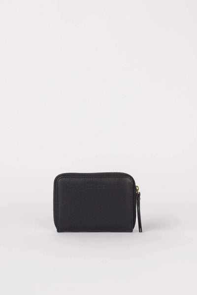 O MY BAG Robbie Wallet ­Black Soft Grain