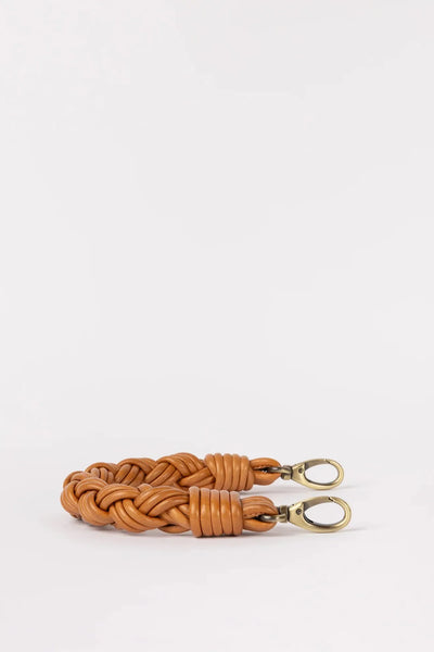 O MY BAG Twisted Handle - Wild Oak Soft Grain Leather