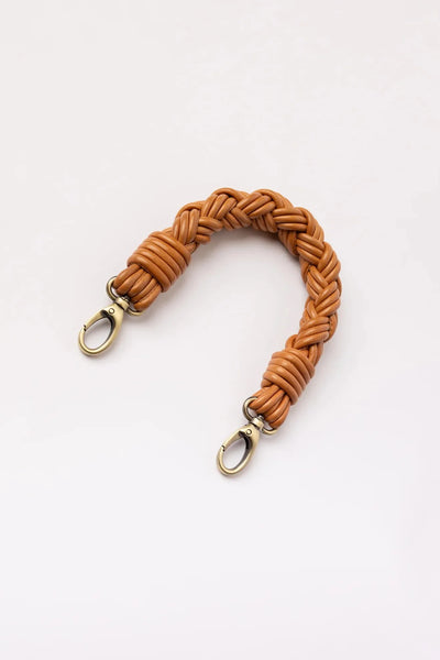 O MY BAG Twisted Handle - Wild Oak Soft Grain Leather