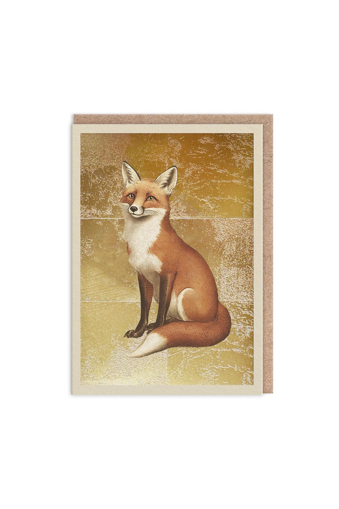 Ohh Deer Fox Greeting Card