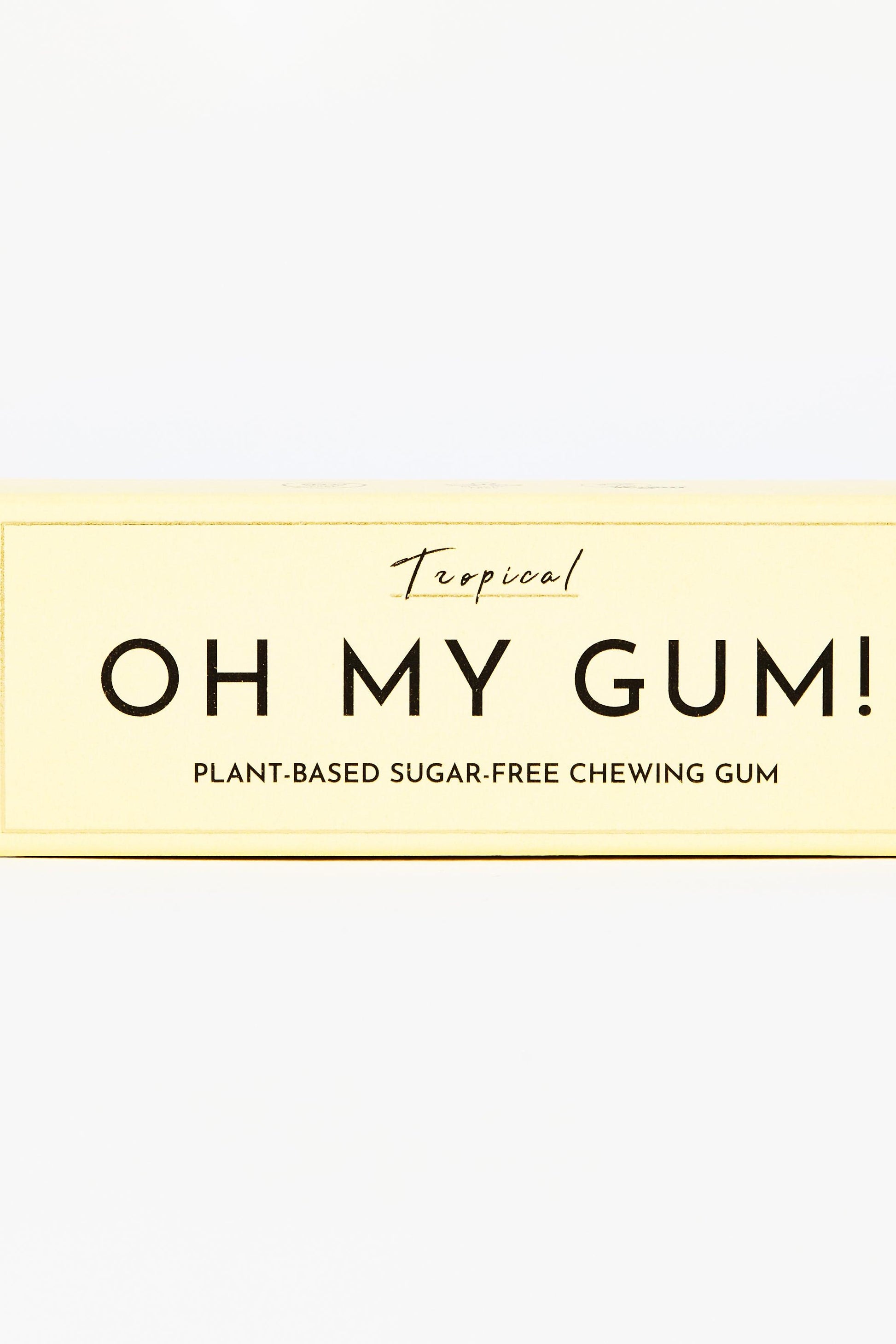 OH MY GUM! Tropical plant based Chewing Gum 