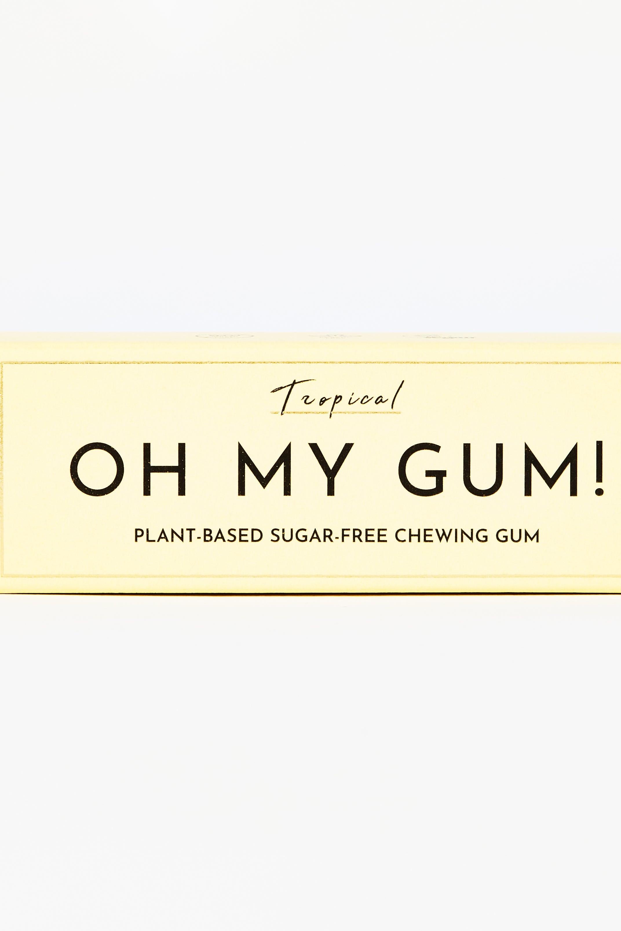 OH MY GUM! Tropical plant based Chewing Gum 