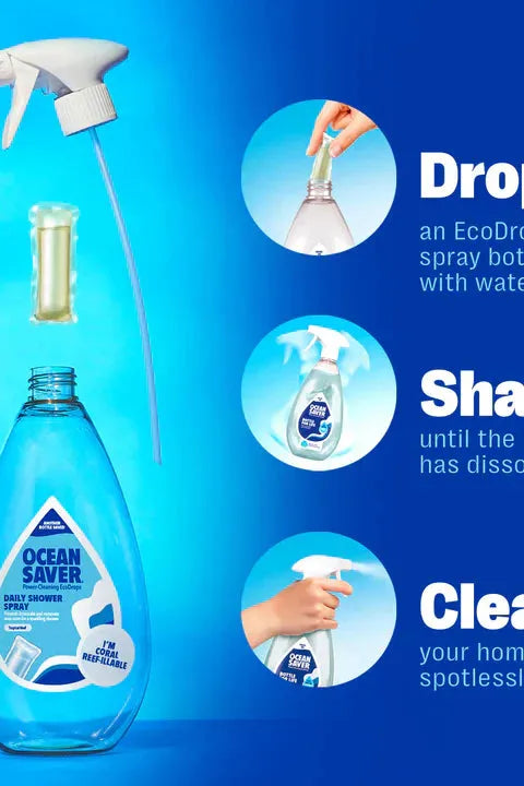 Ocean Saver Shower Cleaner EcoDrops - Ohh! By Gum