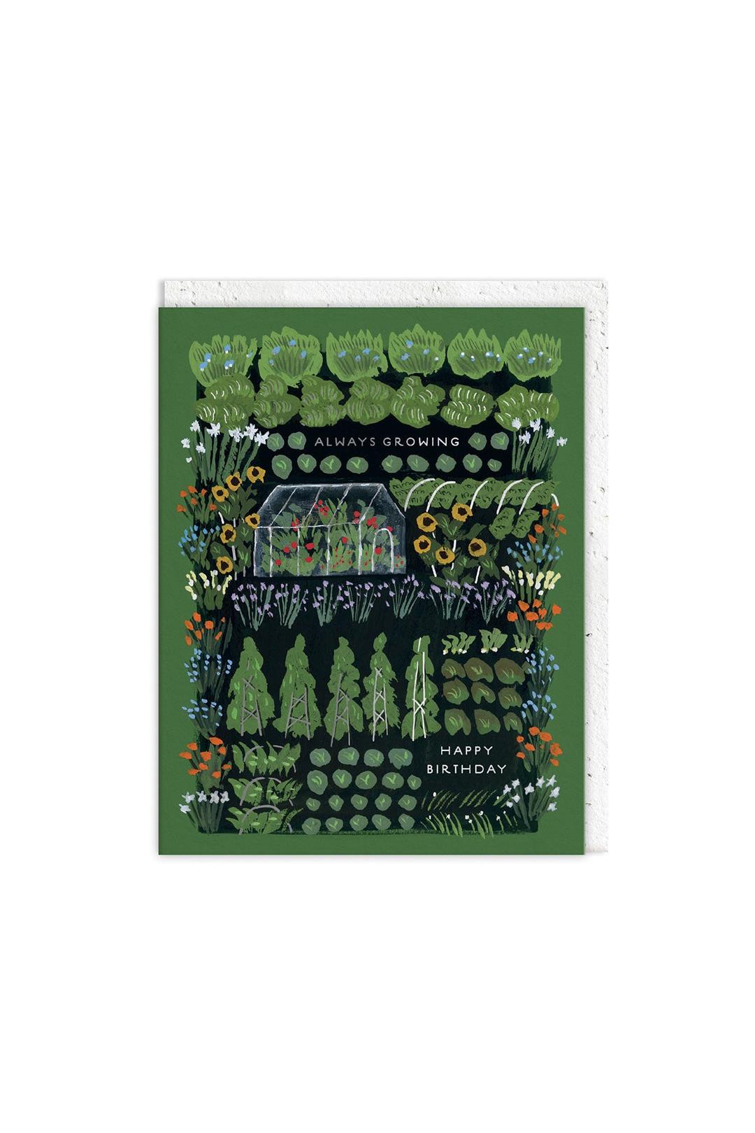 Ohh Deer Always Growing Greeting Card
