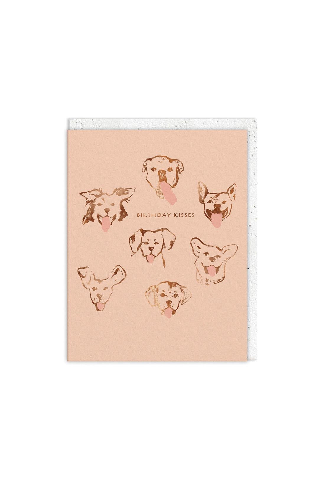 Ohh Deer Birthday Kisses Greeting Card