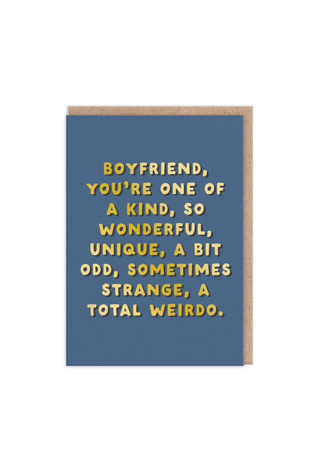 Ohh Deer Boyfriend - One Of A Kind Greeting Card
