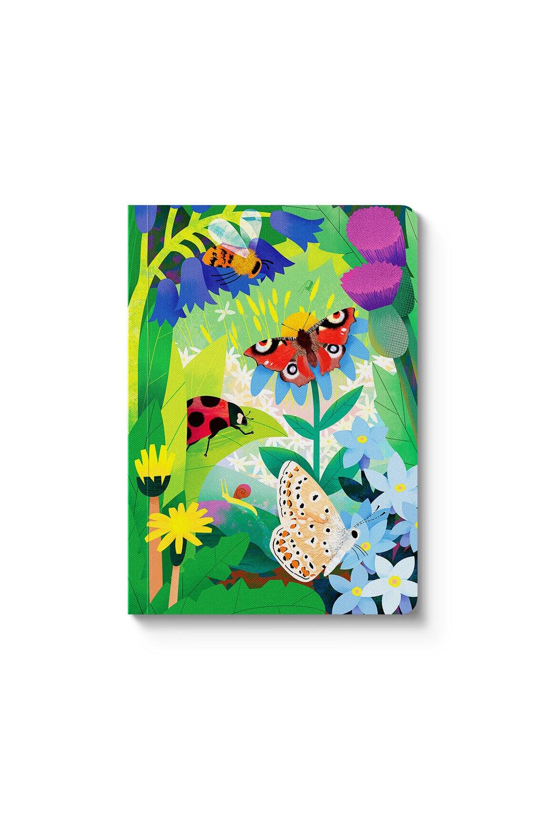 Ohh Deer British Insects Paperback Notebook (A6)