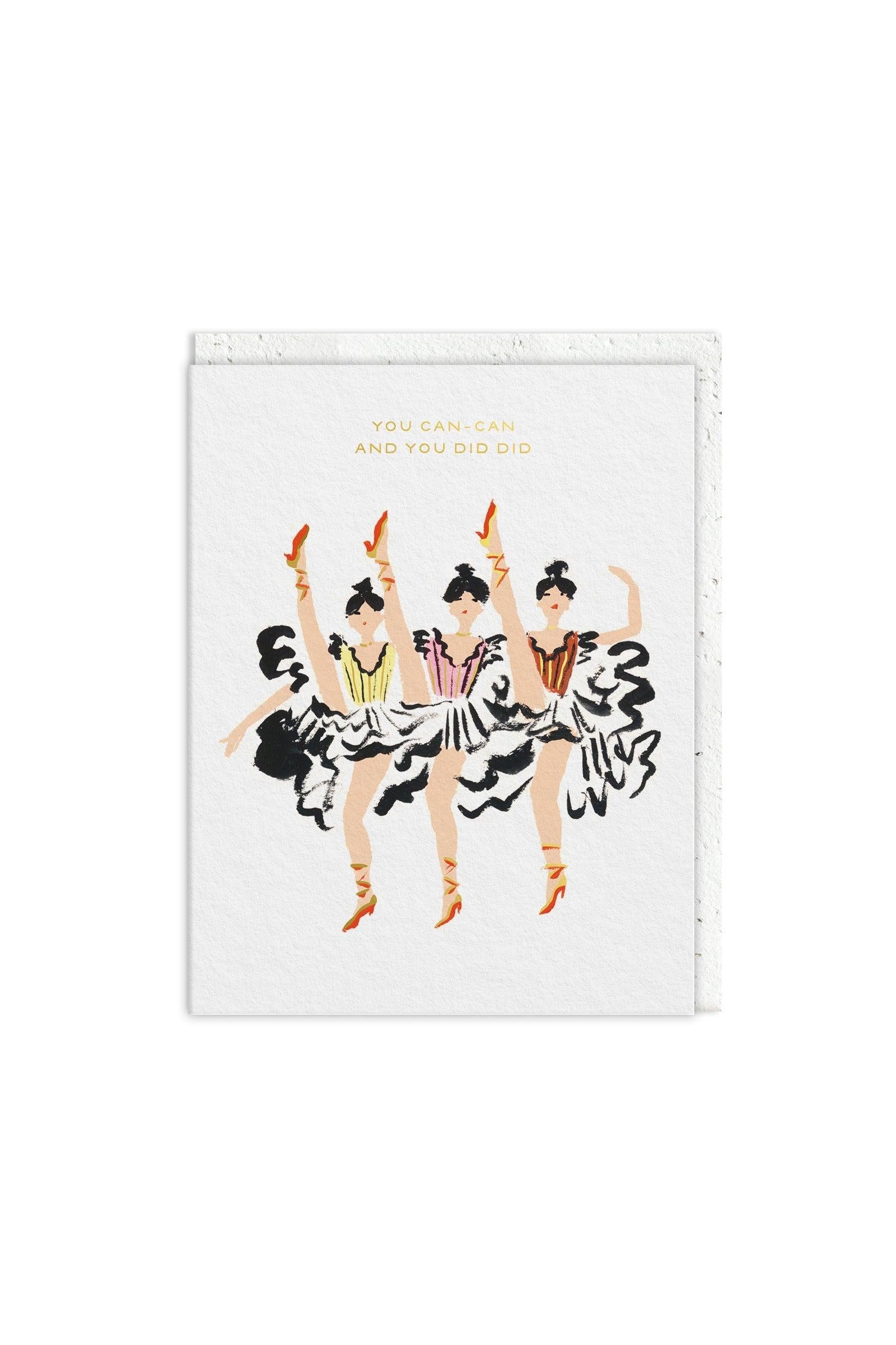Ohh Deer Can Can Can Greeting Card