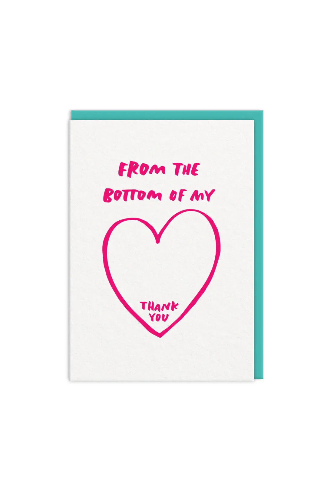 Ohh Deer From The Bottom Of My Heart Greeting Card